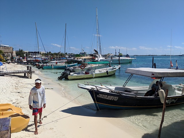 Walking down North Beach