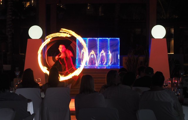 I wish I would've had a flash and/or tripod for this show