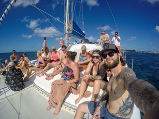 Justin V - Boatin selfie