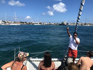 Pullin up to Isla Mujeres