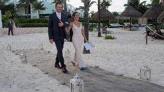 Wedding - Justin and Shauna, with her smokin hot sock