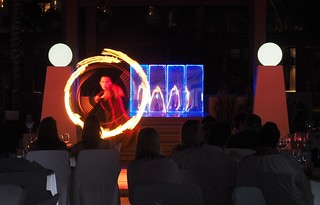 I wish I would've had a flash and/or tripod for this show