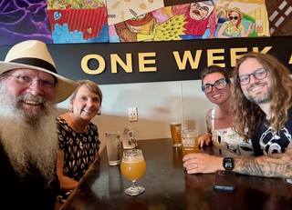 Confluence with Kari's folks!