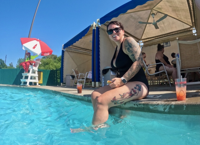 Hangin by the cabana