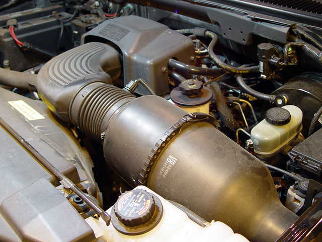 The Original F150 Intake and lots of plastic housing