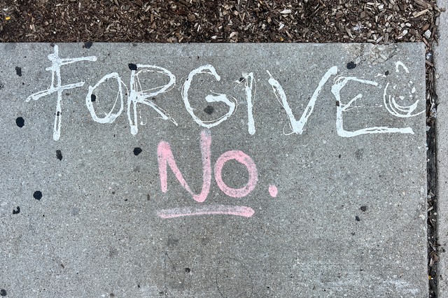 Forgive... or not.