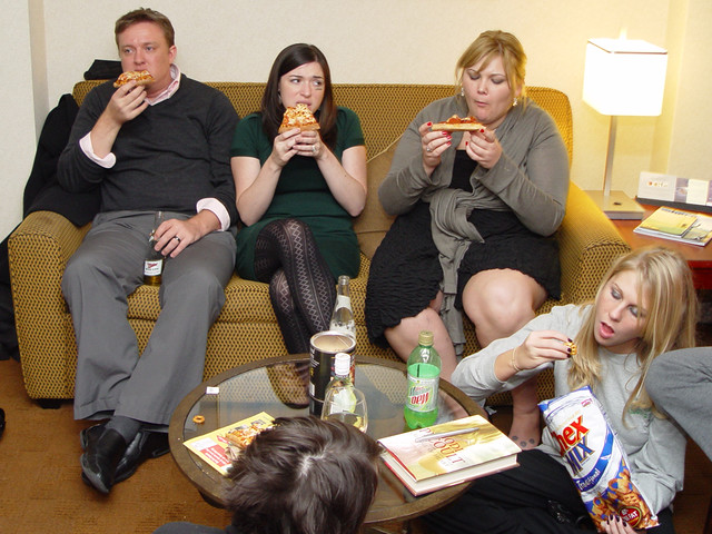 After that huge dinner, we apparently needed more food.