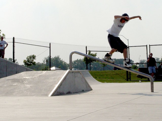Sole Grind at Ankeny Skatepark