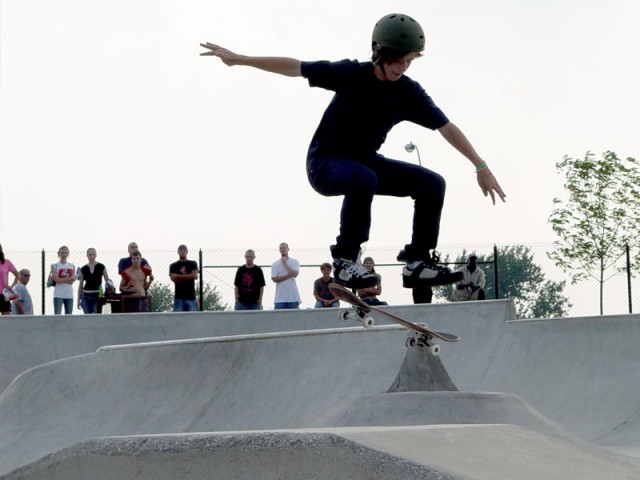360 Ollie at Ankeny Skatepark