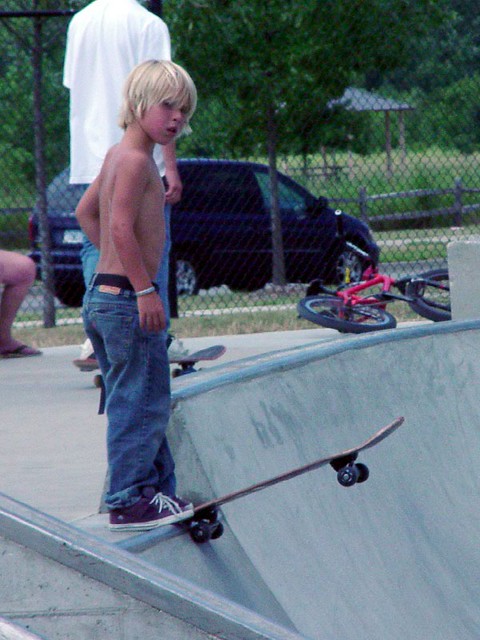 Max - This kid was like the size of his deck