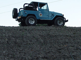 The Dirt Mountain in Vicki's Front Yard