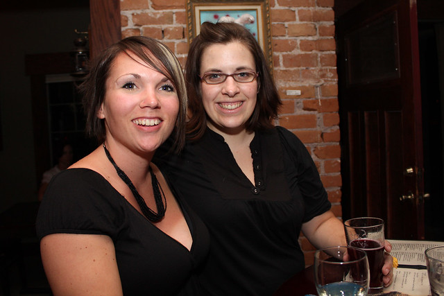 Kari and Elizabeth at Lost Leaf