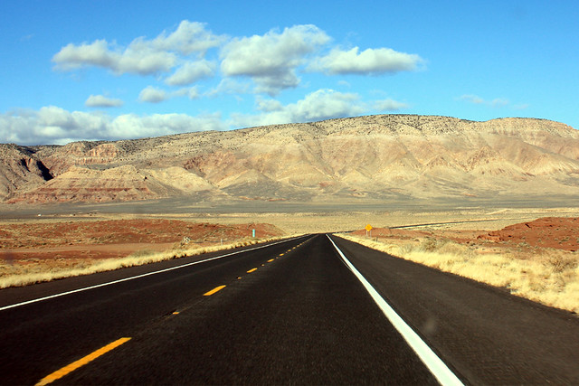 Driving to the Grand Canyon