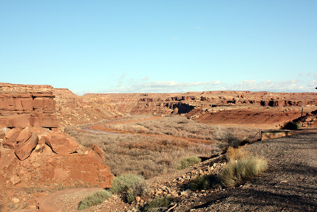 The River Behind The Cameron Trading Post