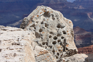 Arizona - Ground holes in the rocks