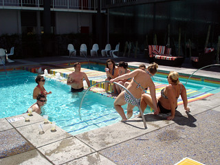 Shannon Peters - At the pool