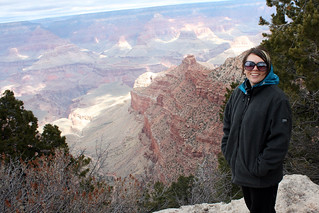 Arizona - Kari and the Grand Canyon