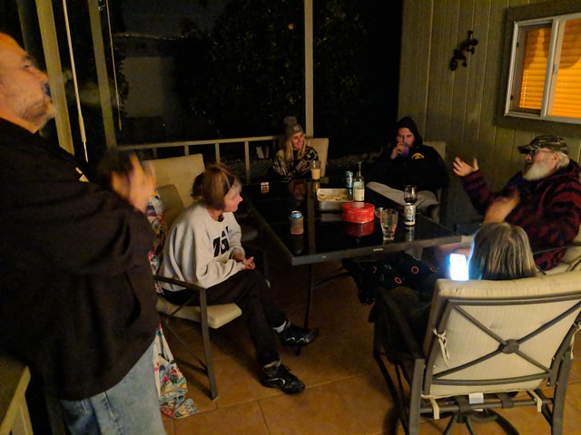 Christmas eve hangin