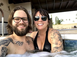 Tattoo - Christmas Eve hot tubbin