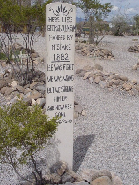 I have a grandpa named George Johnson