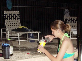 Kassia Ware - Kassia filling up her pop