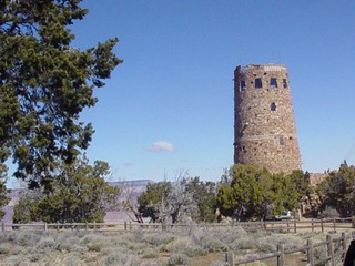 Arizona - A tower at the grand canyon
