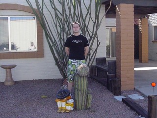 Arizona - Apparently there's also a picture of me with this cactus when I was 3