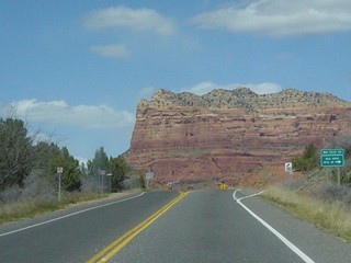Arizona - Driving up to Sedona