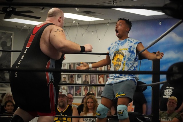 Sully bout to get smashed by Angus