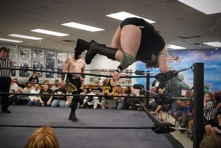 Jameson McGregor enters the ring