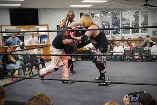 A little hair pulling action