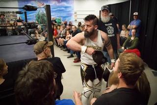 Wolfborn ripping off fans' hats and throwing them