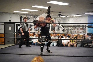 AJ Murphy carrying Wolfborn around