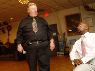 "Do you have any rap music?" "No, I have a short tie."