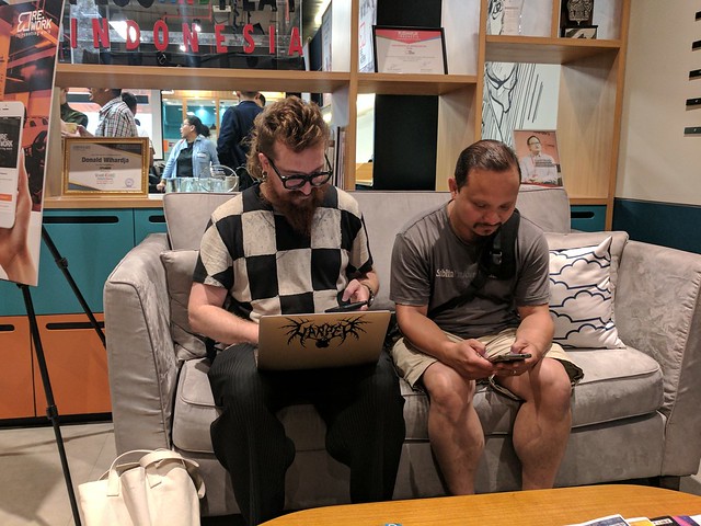 Hanging at the ReWork