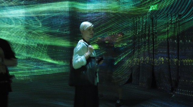 The feeling of this room was impossible to capture. You were in a completely 360 degree projectio...