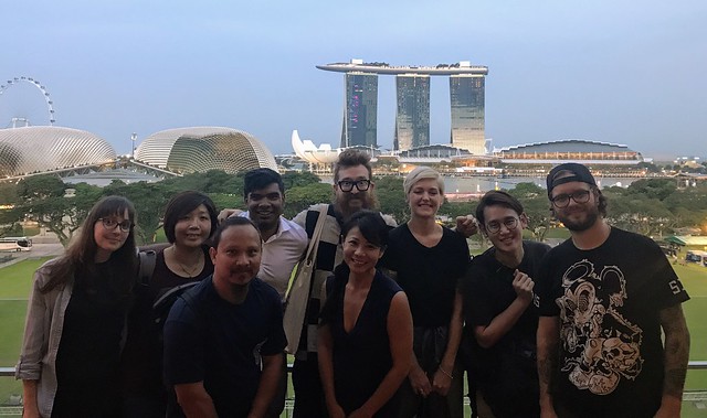 Happy hour with the Singapore Braintree folks