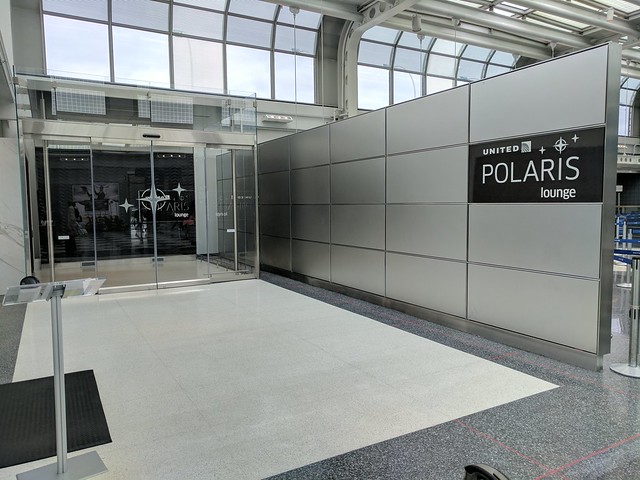 Harper got me upgraded to business class from O'Hare to Tokyo which got me into the Polaris lounge. It was very fancy