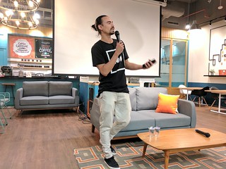 A short talk from Ashraf Sinclair, who turned out to be a Malaysian movie star, and all around cool dude