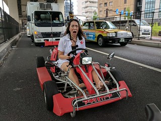 Go-Kart - Being in traffic was a little alarming. I accidentally cut off a box truck like that shortly afte...