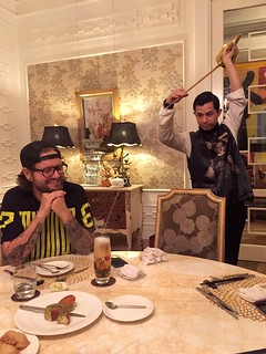 I only want my teas filled up from across the room from now on