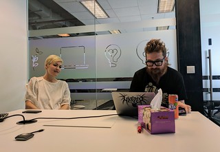 PayPal - Hanging in the PayPal Innovation lab