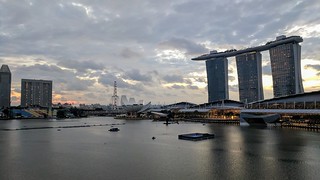 Dawn in Singapore