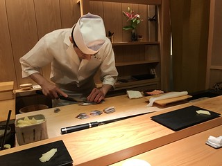 Sushi - This was one of the most incredible meals I've ever had. We spent about 2 hours with this dude fo...