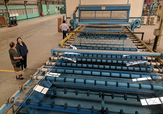 Ivan Indrautama - A giant sheet of glass at the Mulia factory