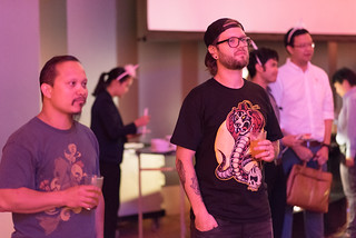 Ivan Indrautama - Ivan and I watchin the event from the side