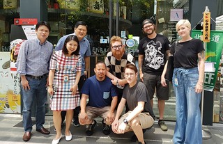 Ivan Indrautama - Lunch with Michael and the PayPal innovation lab folks