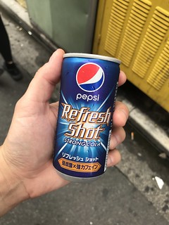 Drinks - Havin a lil Pepsi Refresh Shot