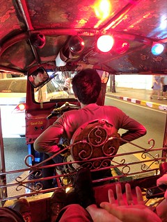 Goin for a ride in one of those Bangkok Tuk Tuks