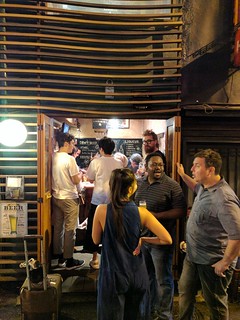 Harper Reed - Hangin at this tiny Shibuya bar with some rad folks